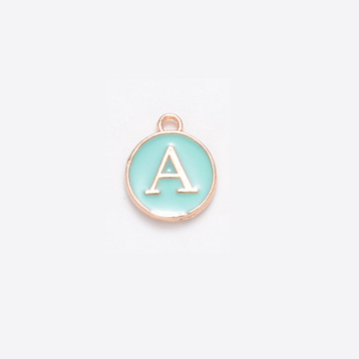 Tiffany & Gold Letter Charms (A-M)