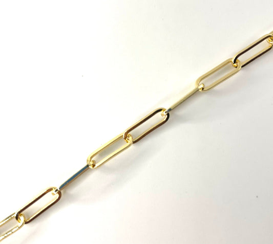 Plain Gold Short Chain Necklace